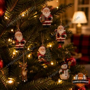 Santa Claus 2026 Advent Calendar - close-up view of the festive box design