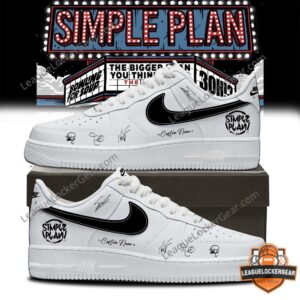 Simple Plan The Bigger You Think The Better It Is Tour Sneakers