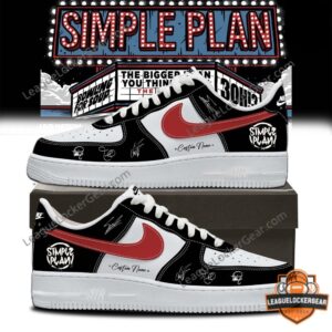 Simple Plan The Bigger You Think The Better It Is Tour Sneakers