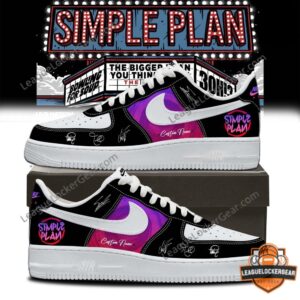 Simple Plan The Bigger You Think The Better It Is Tour Sneakers