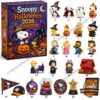 Snoopy Halloween 2026 Advent Calendar - front view of the complete box