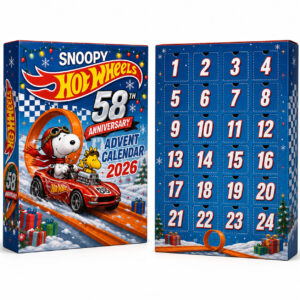 Snoopy Hot Wheels 58th Anniversary 2026 Advent Calendar - photo 2