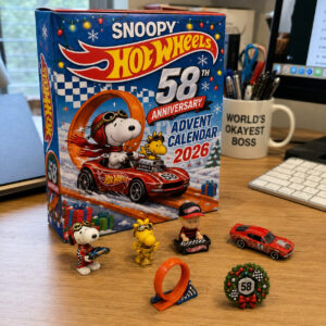 Snoopy Hot Wheels 58th Anniversary 2026 Advent Calendar - photo 4