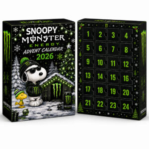 Snoopy Monster Energy Peanuts Characters Christmas Advent Calendar 2026 Collectibles - photo 2