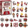 Snoopy Ohio State Buckeyes Advent Calendar 2026 - front view of collector box