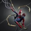 Spider-Man Avengers Endgame Iron Spider Collectible Figure - full dynamic pose