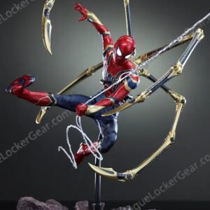 Spider-Man Avengers Endgame Iron Spider Collectible Figure - right arm and web detail