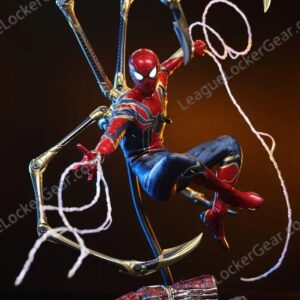Spider-Man Avengers Endgame Iron Spider Collectible Figure - head with glowing eyes