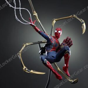 Spider-Man Avengers Endgame Iron Spider Collectible Figure - full dynamic pose