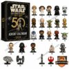 Star Wars 50th Anniversary Advent Calendar 2026 - full product view with all 24 mini figures