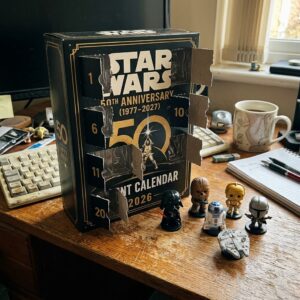 Star Wars Advent Calendar 2026 - close up of mini figures 1 through 15