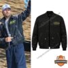 Starfighter Ryan Gosling Kade Auberon Bomber Jacket - Ryan Gosling wearing the jacket on stage