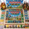 Super Mario Monopoly 2026 Board Game - complete set with characters and accessories