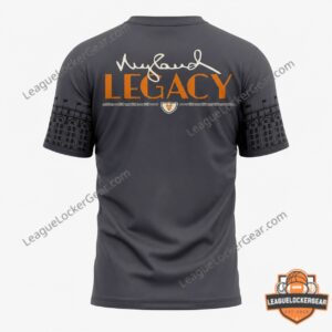 Tennessee Volunteers Legacy Game 26 T-Shirt - back close-up with historical details