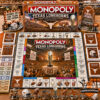 Texas Longhorns Championship Anniversary Monopoly Board Game - full set with game pieces and board