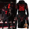 Texas Tech Red Raiders Lets Ride Uniform 2026 Hoodie - featuring player, horse, and front and back hoodie