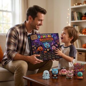 The Amazing World of Gumball Halloween 2026 Advent Calendar - detailed view of the advent calendar box and