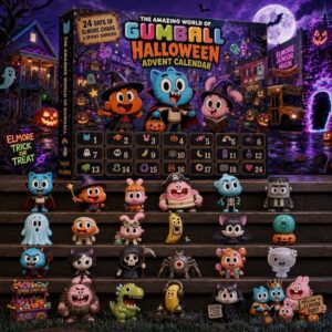 The Amazing World of Gumball Halloween 2026 Advent Calendar - complete set with box and all figures