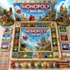 The Angry Birds 2026 Monopoly Board Game - complete set with all components