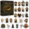 The Lord of the Rings 25th Anniversary 2026 Advent Calendar - full collection with box and 24 figures