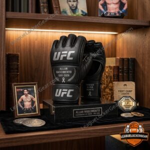 UFC Allan Nascimento Memorial Tribute 2026 MMA Gloves Figure