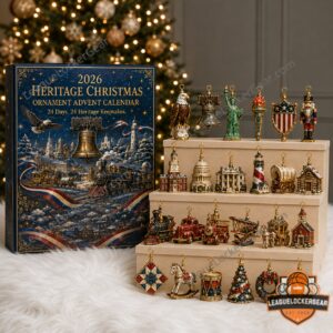 US Heritage 250th Anniversary 2026 Christmas Ornament Advent Calendar - photo 6