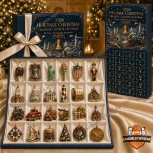 US Heritage 250th Anniversary 2026 Christmas Ornament Advent Calendar - photo 8