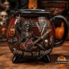 Van Halen Jump Into The Fright Halloween Witch Cauldron Mug - front view