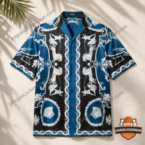 50 Cent Versace Hall of Heroes Hawaiian Shirt