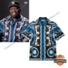 50 Cent Versace Hall of Heroes Hawaiian Shirt
