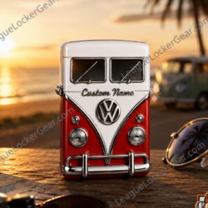 Volkswagen Camper Van Personalized Jessica Name Lighter Case - photo 2