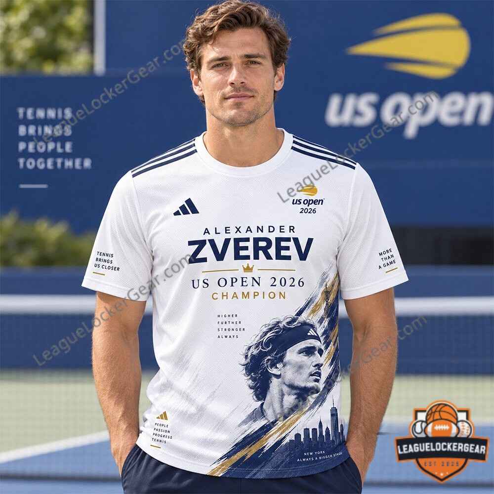 Alexander Zverev US Open 2026 Champion Jersey - photo 2