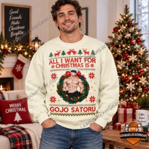 All I Want For Christmas Gojo Satoru Sweatshirt - photo 2