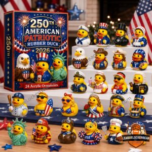 American Patriotic Rubber Duck 250th Anniversary 2026 Advent Calendar - photo 2