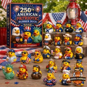 American Patriotic Rubber Duck 250th Anniversary 2026 Advent Calendar - photo 3