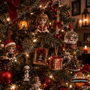 Annabelle Do Not Open Until Christmas 2026 Advent Calendar - numbered horror-themed calendar compartments