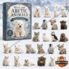 Arctic Animals World Advent Calendar 2026 - front cover with polar bear
