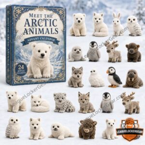 Arctic Animals World Advent Calendar 2026 - front cover with polar bear