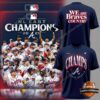 Atlanta Braves 2026 National League East Champions T-Shirt front and back views