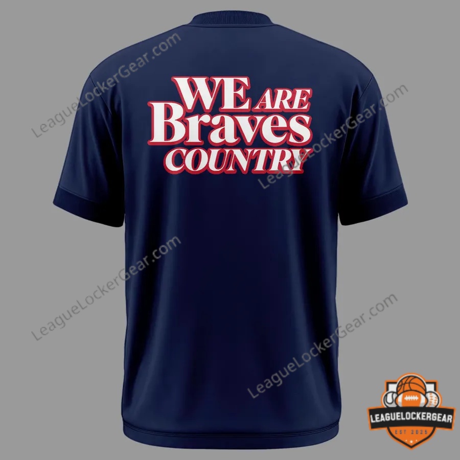 Atlanta Braves 2026 National League East Champions T-Shirt - photo 3