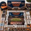 Auburn Tigers Jordan-Hare Stadium 2026 Monopoly Board Game - board and box display