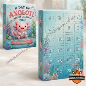 Axolotl 2026 24 Acrylic Ornaments Advent Calendar 2026 - photo 2