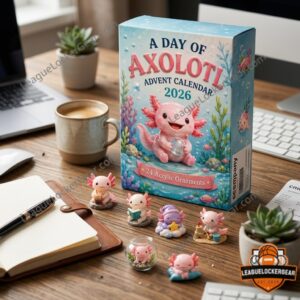 Axolotl 2026 24 Acrylic Ornaments Advent Calendar 2026 - photo 4
