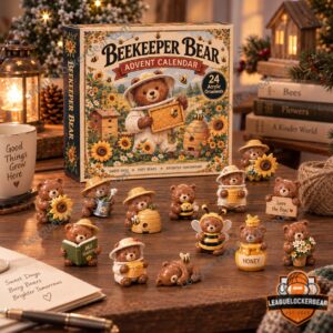 Beekeeper Bear Honey Bee 2026 Advent Calendar - photo 4