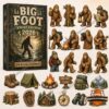 Big Foot 2026 Wilderness Adventure Advent Calendar 2026 - box with acrylic ornament designs displayed