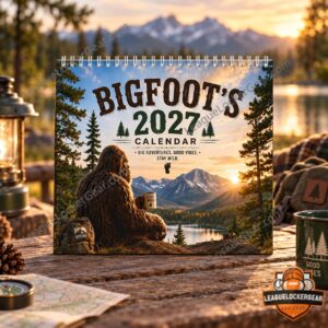 Bigfoot 2027 Wilderness Adventure Wall Calendar - photo 2