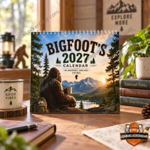 Bigfoot 2027 Wilderness Adventure Wall Calendar - photo 4