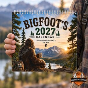 Bigfoot 2027 Wilderness Adventure Wall Calendar - photo 5