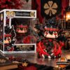 Black Clover Asta Devil Union Fused With Liebe Funko Pop - boxed figure beside detailed display figure