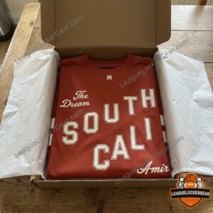 Bryce Alakai AMIRI South Cali Long Sleeve Shirt - flat lay front view